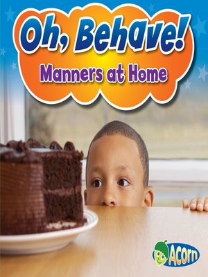 cover image of Manners at Home